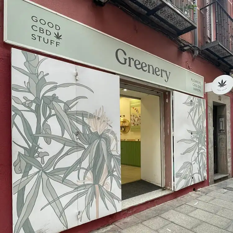 Tienda Greenery 420 Malasaña