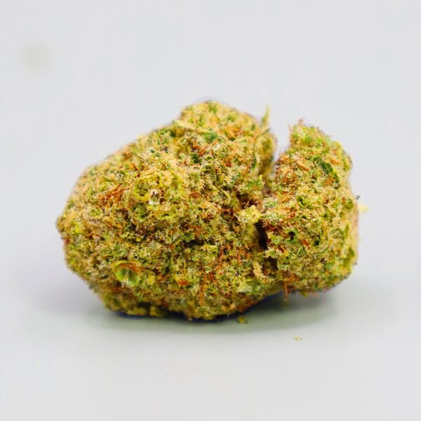 Cogollo de CBD Mimosa, variedad cultivada en interior.