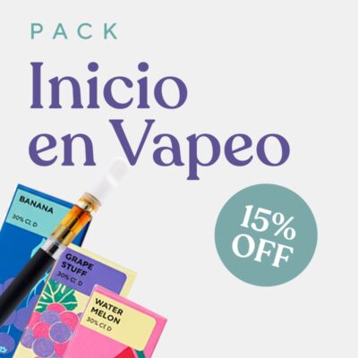 Pack inicio en Vapeo, para quien quiere iniciarse al mondo vaper con un 15% OFF